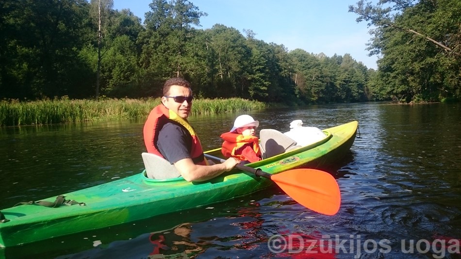 Baidarių nuoma su poilsiu sodyboje