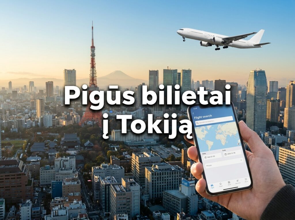 bilietai į Tokiją