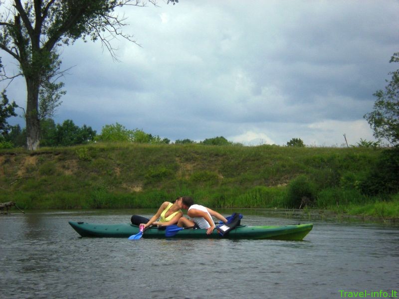 Baidarių nuoma pas Vidą