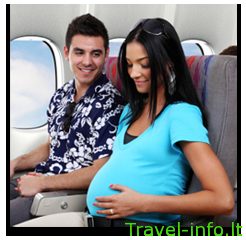 Ar verta leistis į kelionę lėktuvu, jei laukiatės kūdikio?