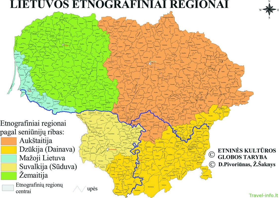 Etnokultūriniai regionai Lietuvoje Etnokultūriniai regionai Lietuvoje